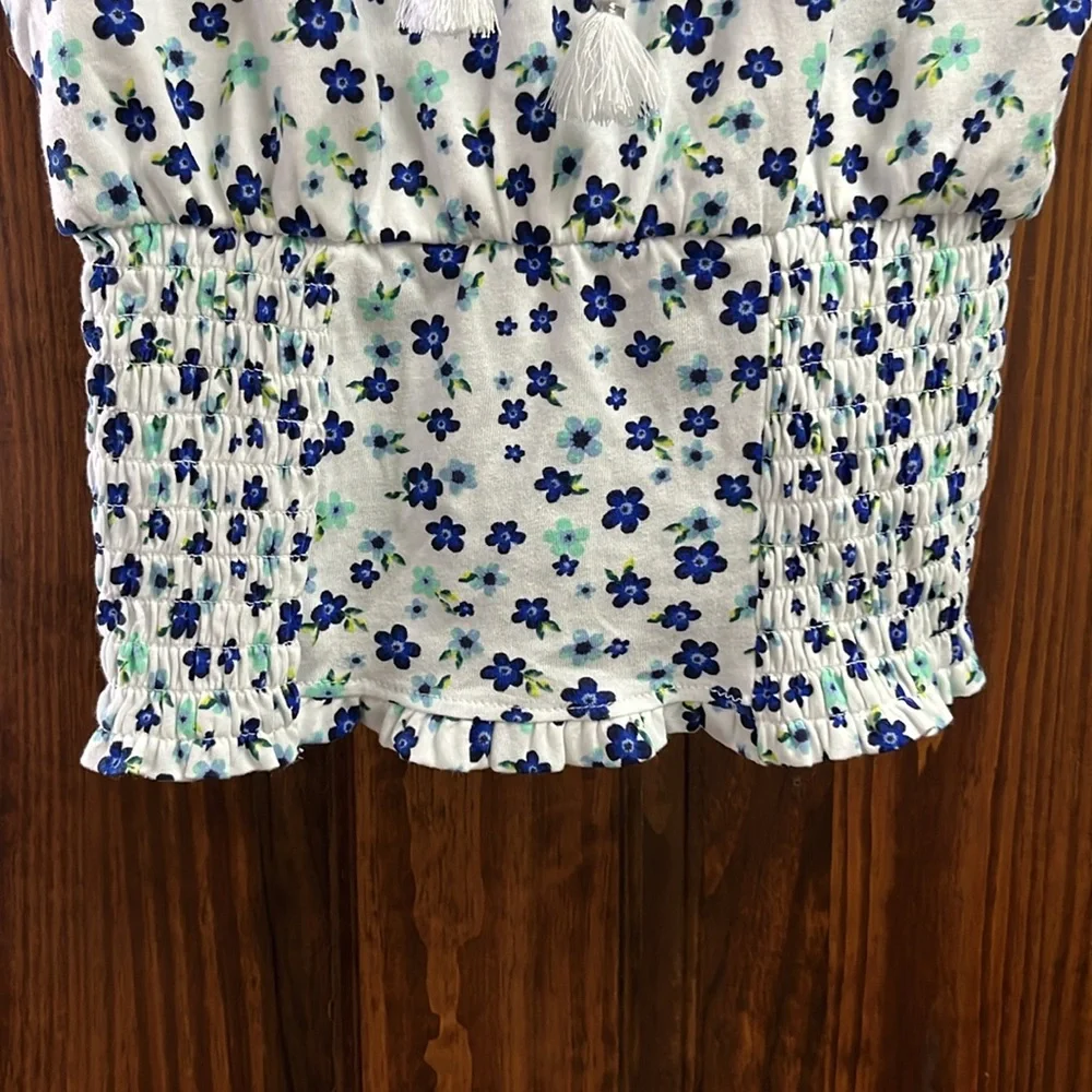 Justice girls floral top